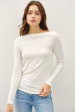 Basic Boat Neck Top