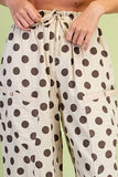 Polka Dot Parachute Pants