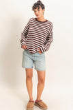 Striped Crew Neck Sweater