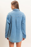 Denim Collared Shirt