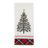O Tannenbaum Embellished Dishtowel