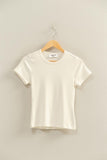 Mineral Washed Crew Neck Tee