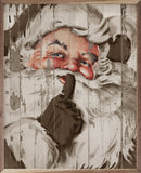 Santa Be Quiet Shh Beige