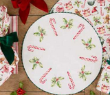 Candy Canes & Holly Printed Placemat