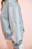 Lace Contrast Sweatshirt