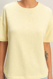 Short Sleeve Crew Neck Top