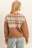 Fair Isle Pullover Sweater