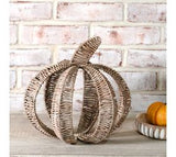Slotted Willow Pumpkin