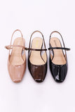 Slingback Heeled Flats