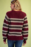 Striped Raglan Sweater