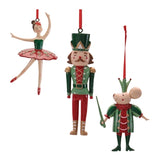Nutcracker Or Mouse Or Ballerina Ornament