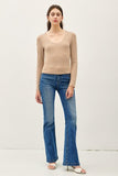 Basic Ultra Soft Striped Top