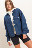 Oversized Denim Trucker Jacket