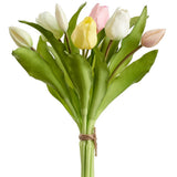 Mixed Tulip Bundle Peach/yellow