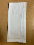 White Flat Weave Dishtowel
