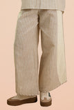 Wide Leg Striped Pants
