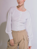 Fitted Knit Cardigan