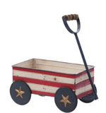 Metal Americana Wheelbarrow