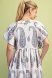 Paisley Midi Dress