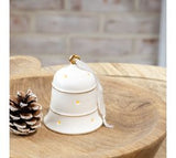 Ceramic Led Bell Ornament