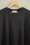 Mineral Washed Oversized Crew Neck Tee