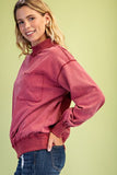 Mineral Washed Oversized Sweatshirt