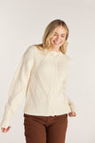 Mixed Knit Cardigan