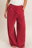 Washed Barrel Leg Sweatpants