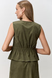 Corduroy Sleeveless Top