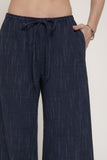 Striped Gauze Pants