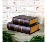 Vintage Merry Christmas Storage Books