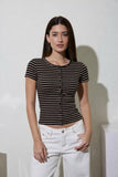 Multi-color Striped Top