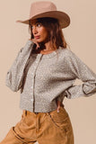 Leopard Vintage Print Cardigan