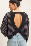 Striped Long Sleeve Top