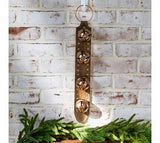 Brass Ant. Bells On Leather Strap 20