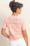 Textured Pointelle Top