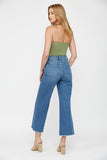 Wide Leg Cropped Jeans