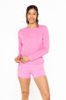 Pima Bliss Boyfriend Long Sleeve Top