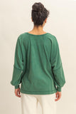 Oversized Long Sleeve Top