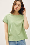 Exposed Seam Top