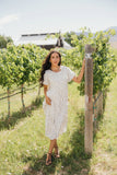 Round Neck Tiered Dress