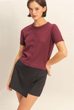 Short Sleeve Cardigan