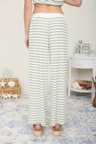 Textured Striped Lounge Pants
