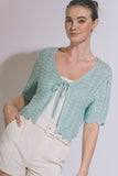 Tie-Front Cardigan