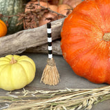 Black And White Wooden Broom