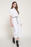 Belted Sweater Dress
