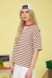 Striped Short Sleeve T-shirt