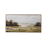 Wood Framed Canvaswall Décor W Landscape