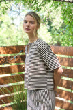 Striped Boxy Knit Top
