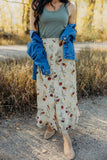 Floral Maxi Skirt